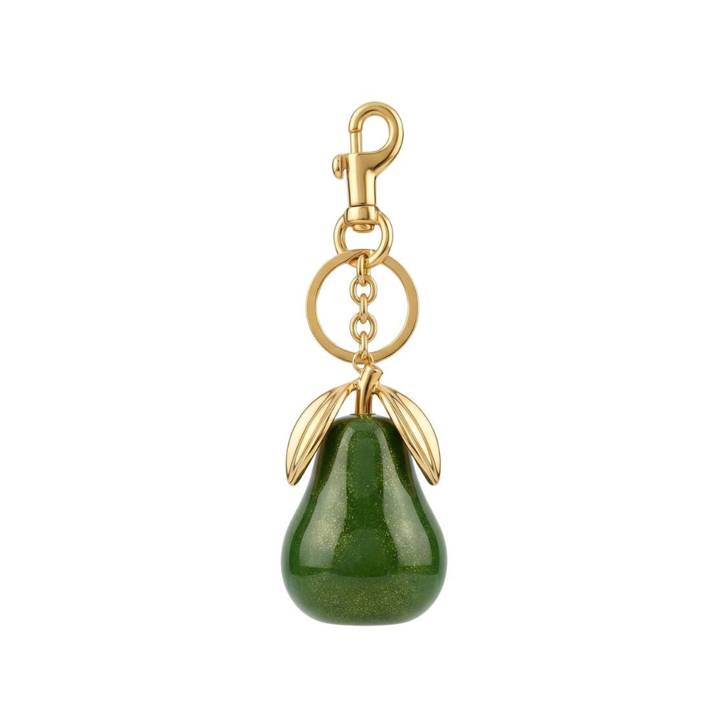 Charm pera dorada