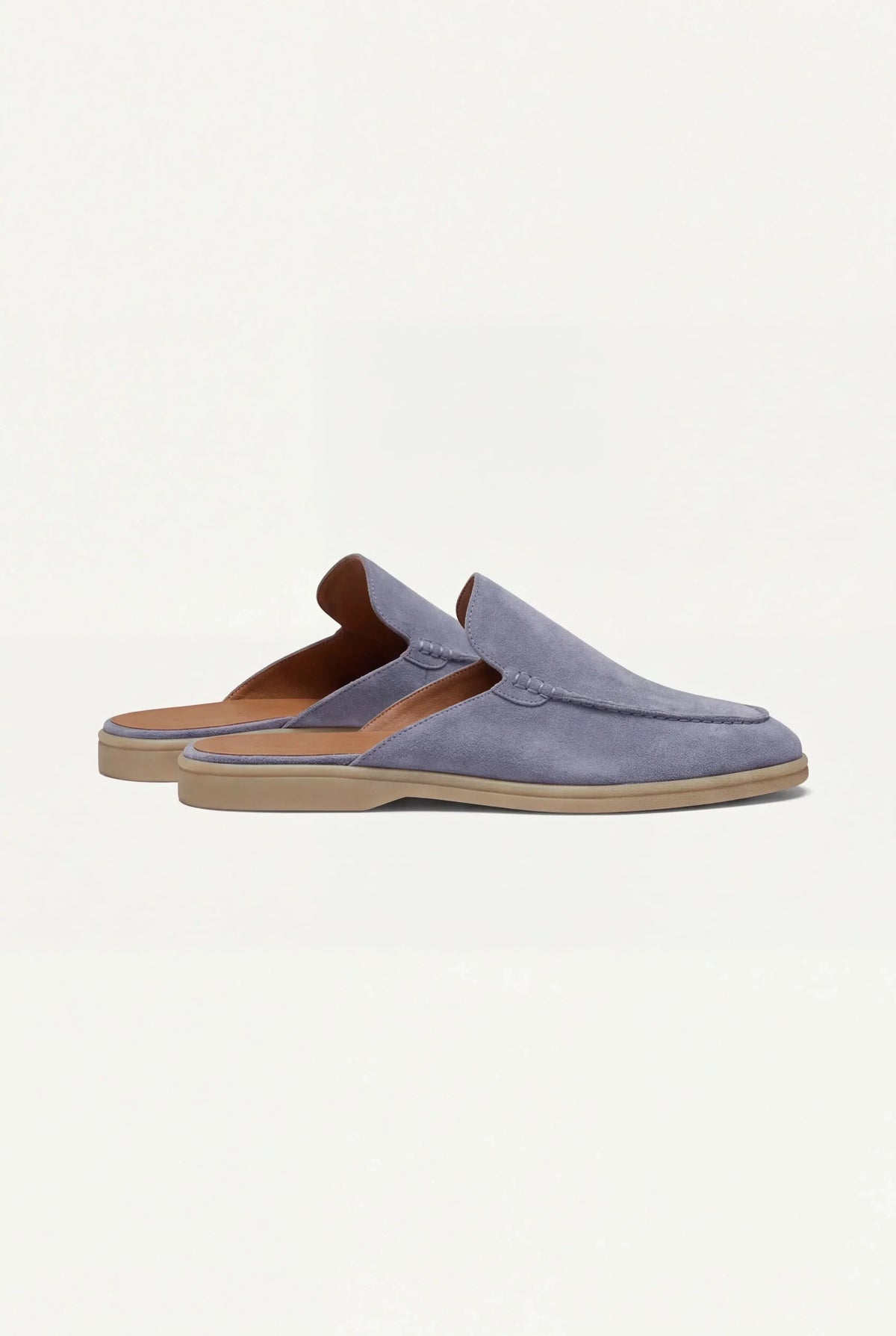 Blue Suede Mocasines