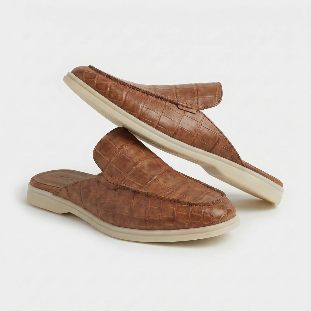 Mocasín Efecto Cocodrilo | Edición Limitada